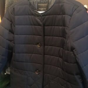 Talbots Women's Dark Blue Puffer Coat